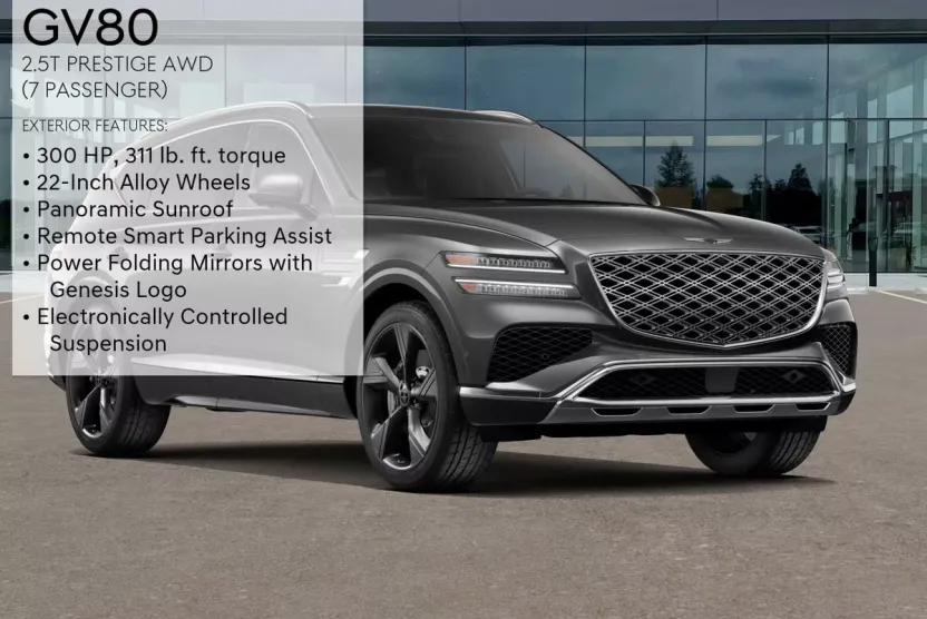 2026 Genesis GV80 2.5T Prestige photo 1