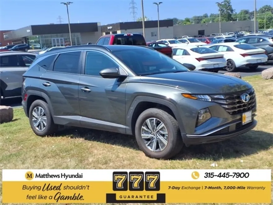 2024 Hyundai Tucson Hybrid Blue photo 1