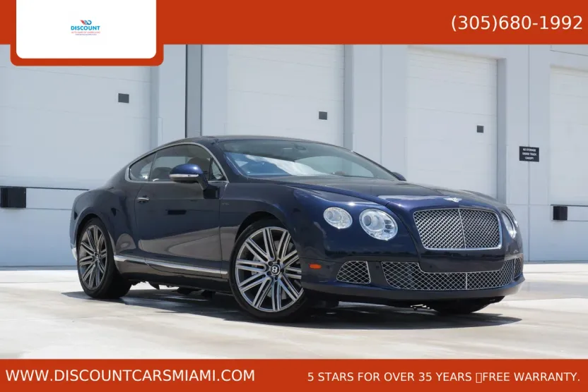2013 Bentley Continental GT Speed photo 1