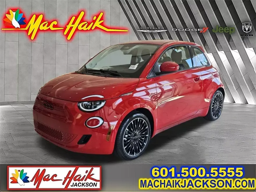 2024 Fiat 500e Red photo 1