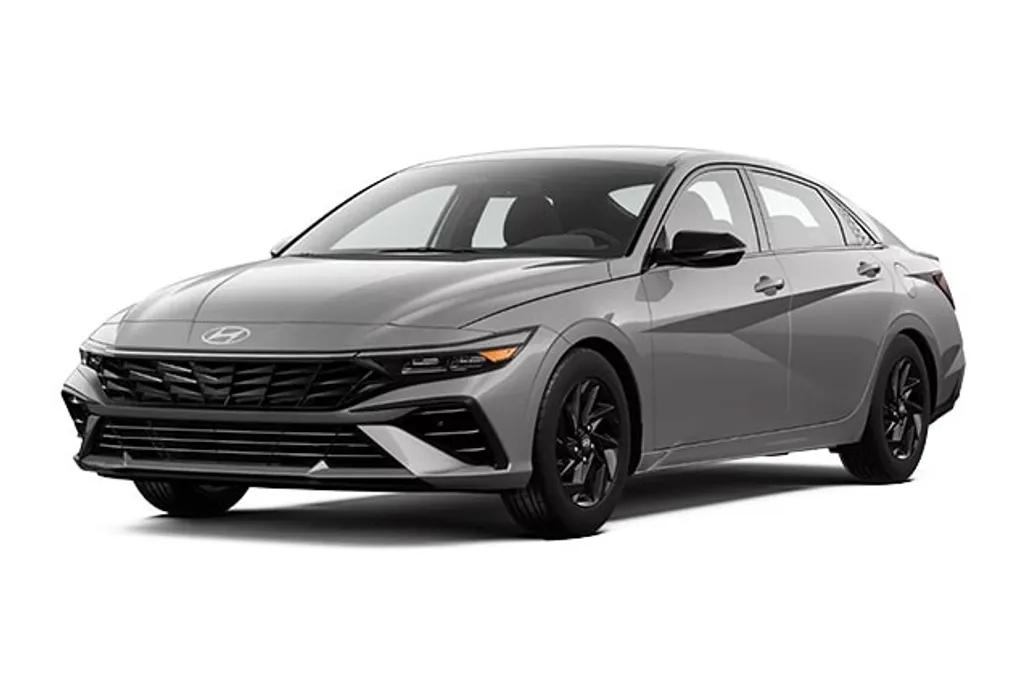 2025 Hyundai Elantra Hybrid Blue photo 1