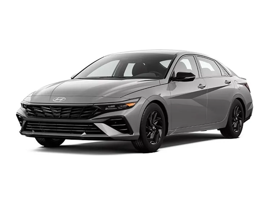 2025 Hyundai Elantra Hybrid Blue photo 1