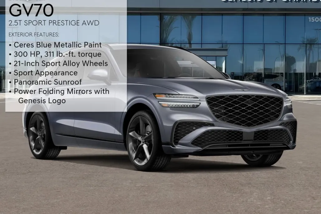 2026 Genesis GV70 2.5T Sport Prestige photo 1