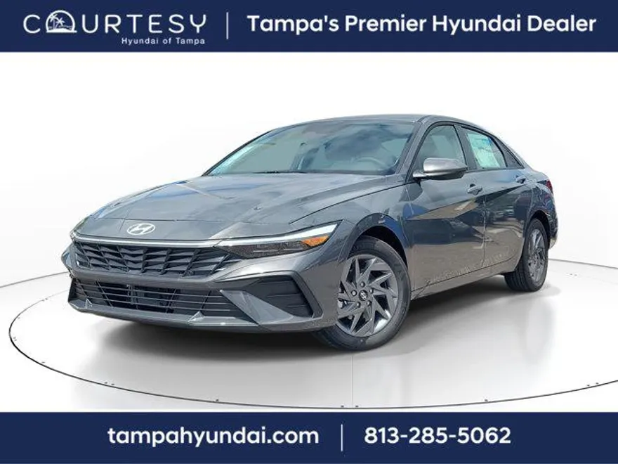 2025 Hyundai Elantra Hybrid Blue photo 1