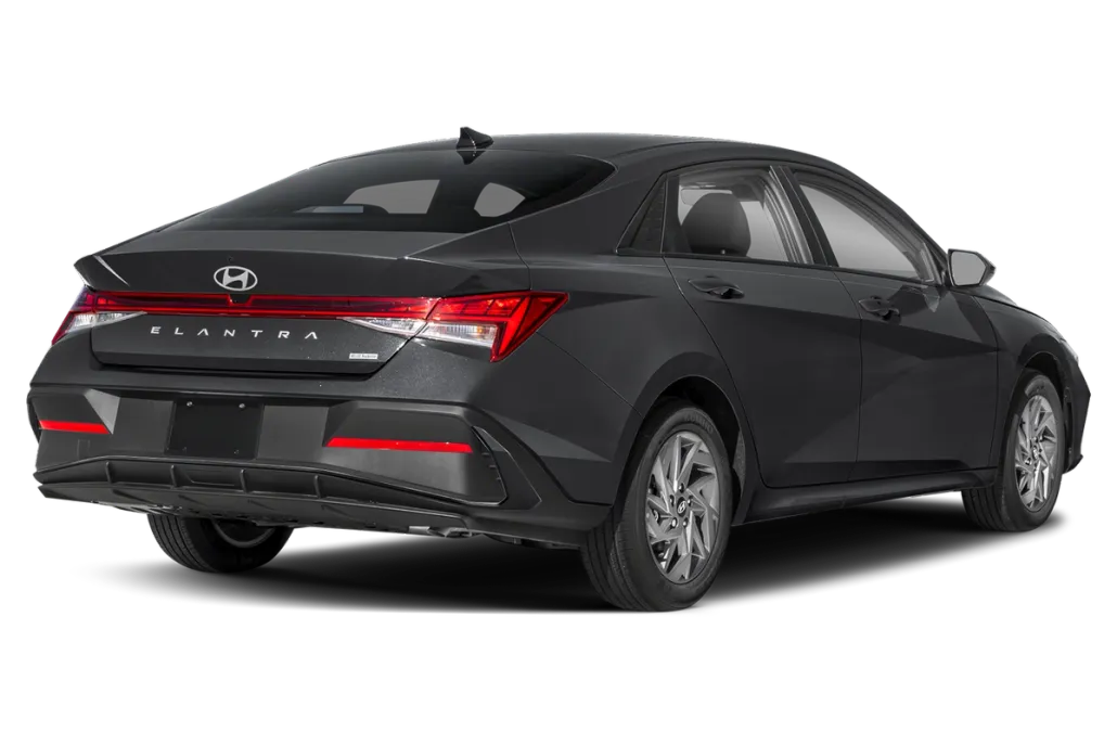2025 Hyundai Elantra Hybrid Blue photo 1