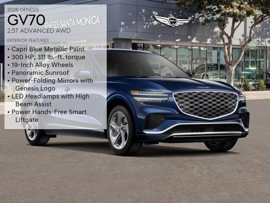 2026 Genesis GV70 2.5T Advanced photo 1