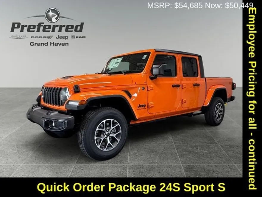 2025 Jeep Gladiator Sport S photo 1