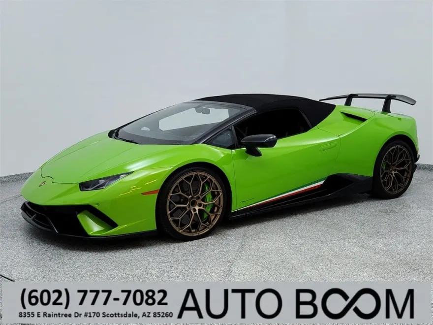 2019 Lamborghini Huracan Spyder Performante photo 1