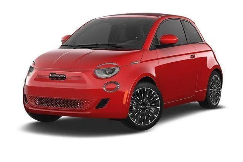 2024 Fiat 500e Red photo 1