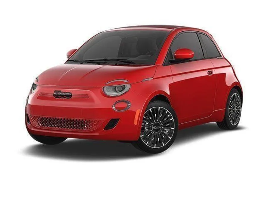 2024 Fiat 500e Red photo 1