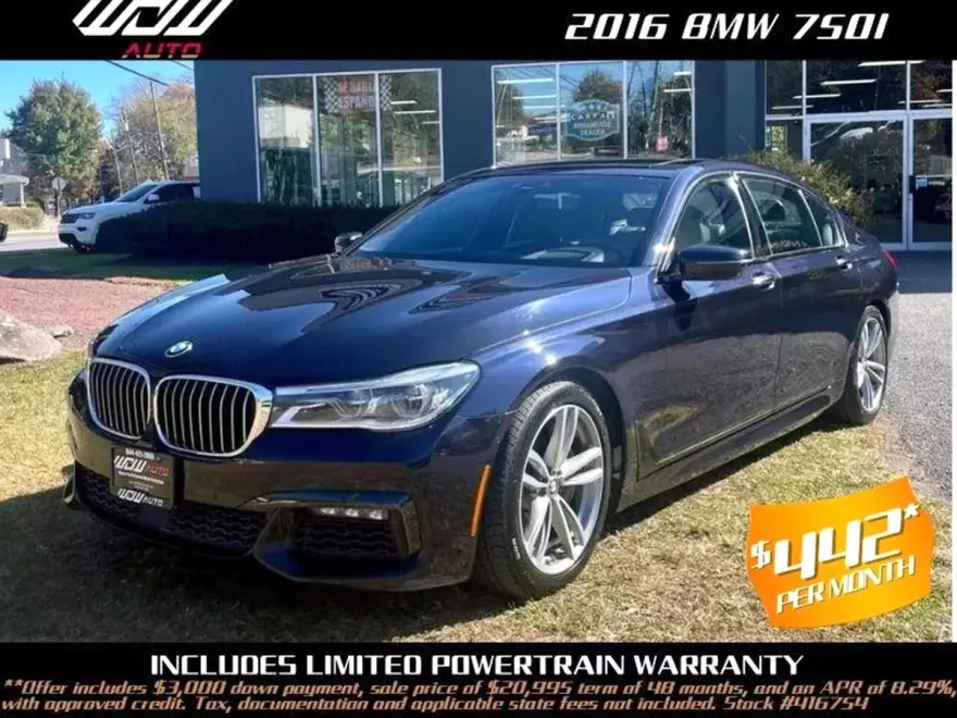 2016 Bmw 750i xDrive photo 1