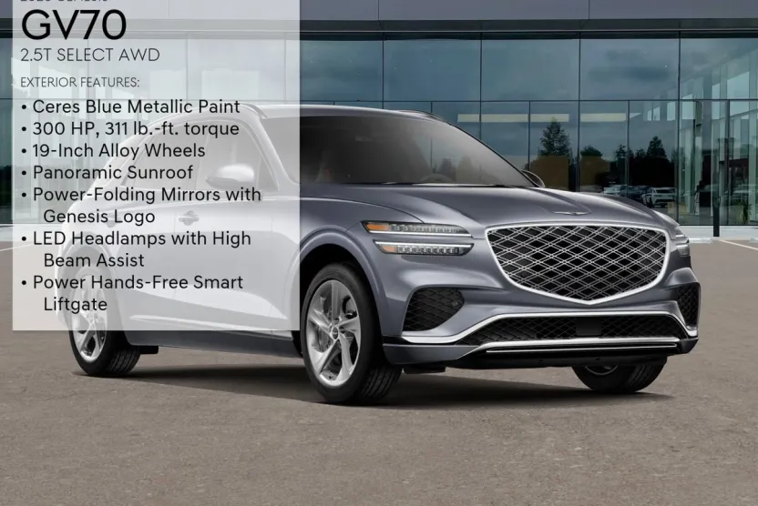 2026 Genesis GV70 2.5T Select photo 1