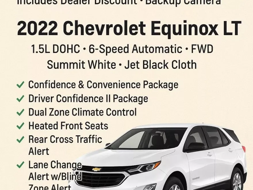 2022 Chevrolet Equinox LT photo 1
