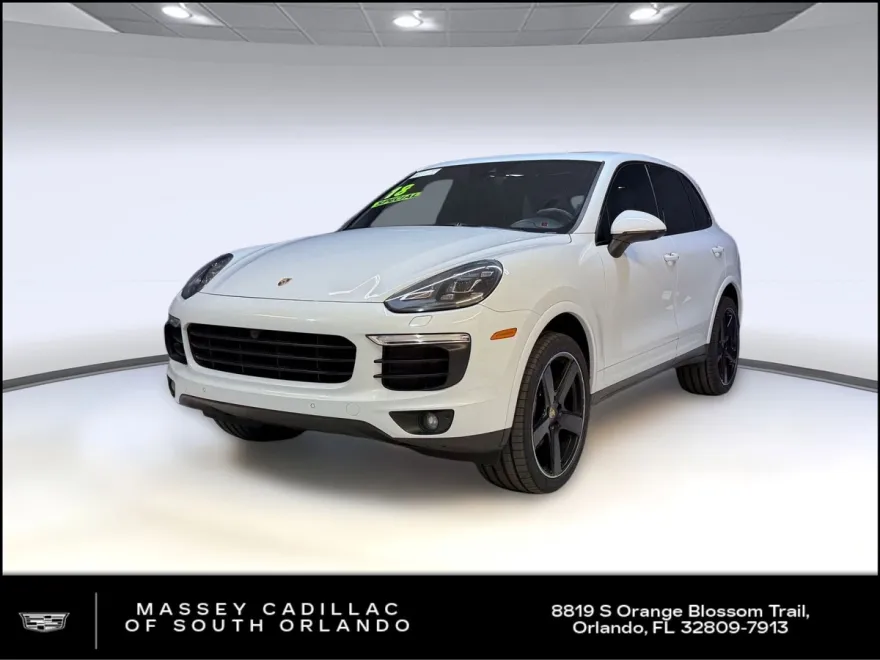 2018 Porsche Cayenne Base Platinum Edition photo 1