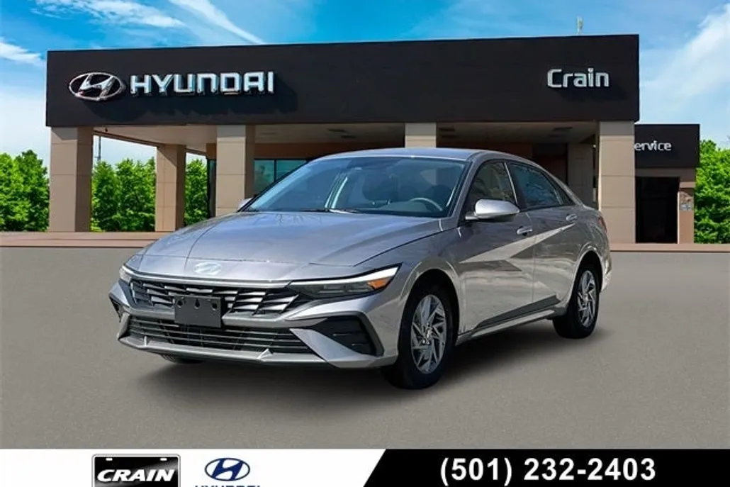 2025 Hyundai Elantra Hybrid Blue photo 1