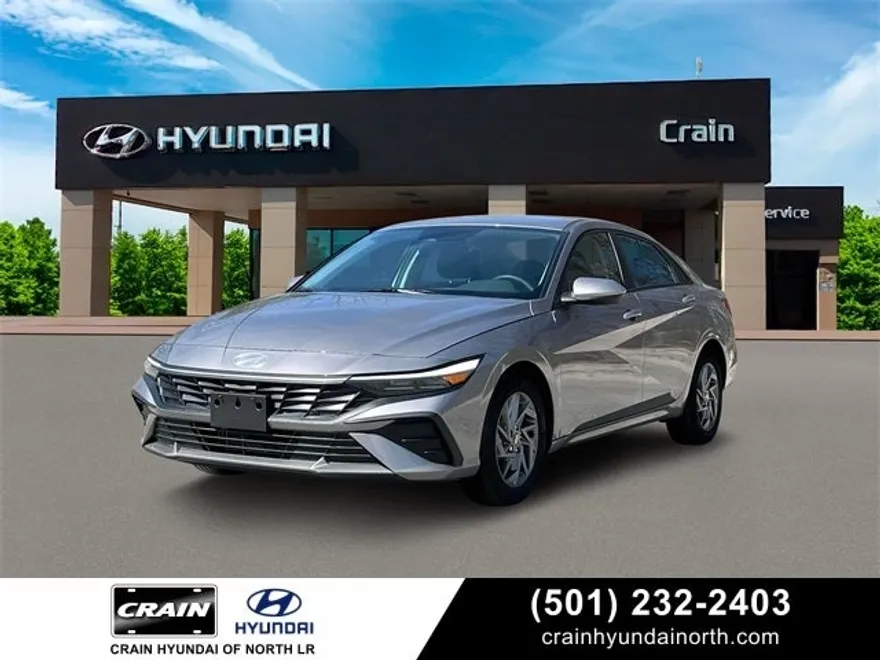 2025 Hyundai Elantra Hybrid Blue photo 1