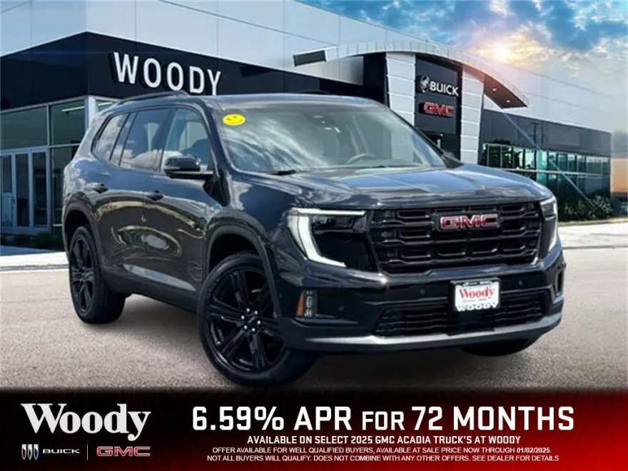 2025 Gmc Acadia Elevation Black Edition photo 1
