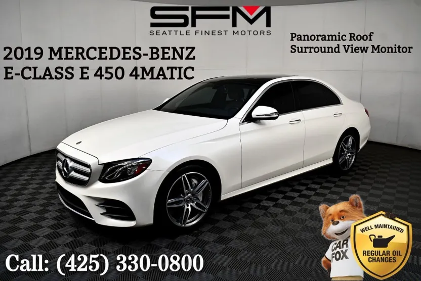 2019 Mercedes Benz E 450 4MATIC Sedan photo 1