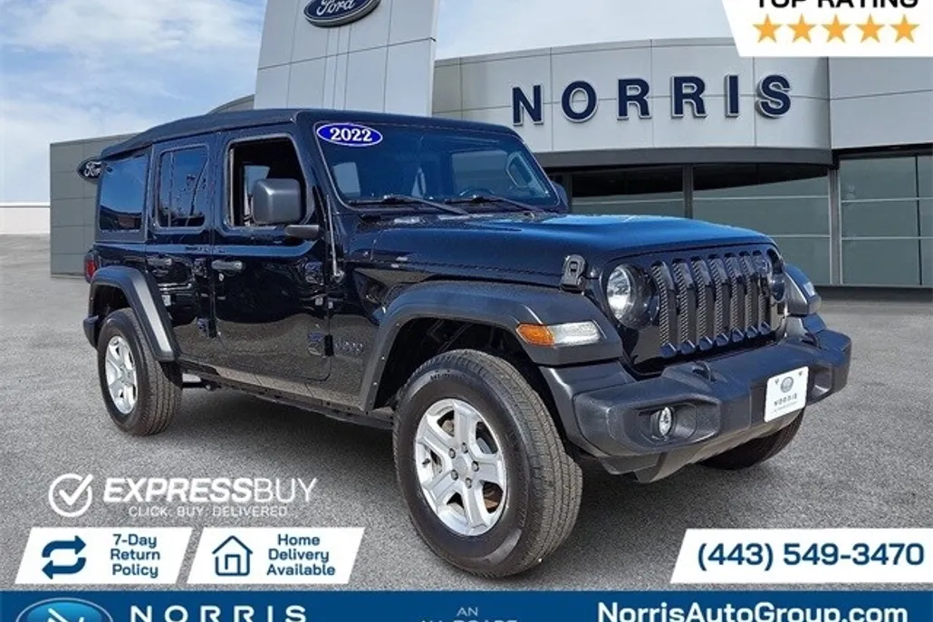 2022 Jeep Wrangler Unlimited Sport S photo 1