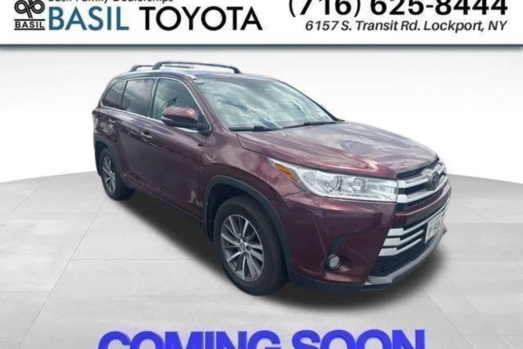 2018 Toyota Highlander XLE photo 1
