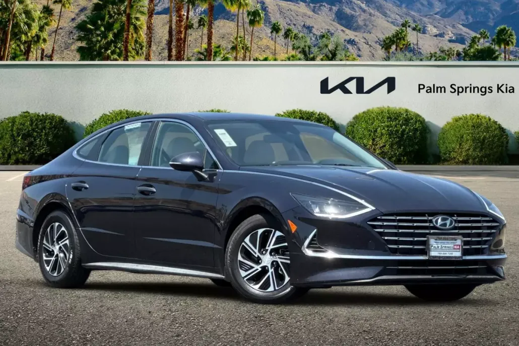 2020 Hyundai Sonata Hybrid Blue photo 1