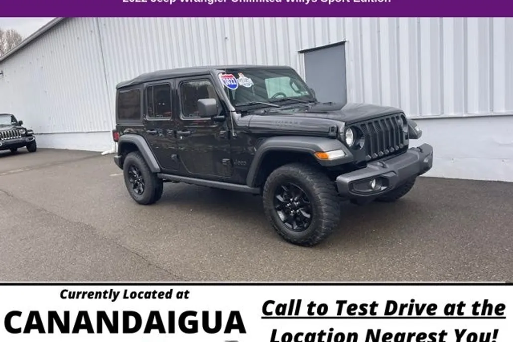 2022 Jeep Wrangler Unlimited Willys photo 1
