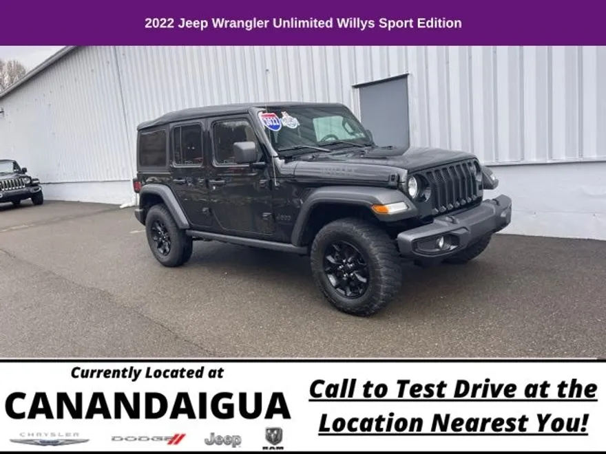 2022 Jeep Wrangler Unlimited Willys photo 1