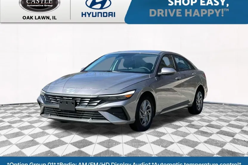 2025 Hyundai Elantra Hybrid Blue photo 1