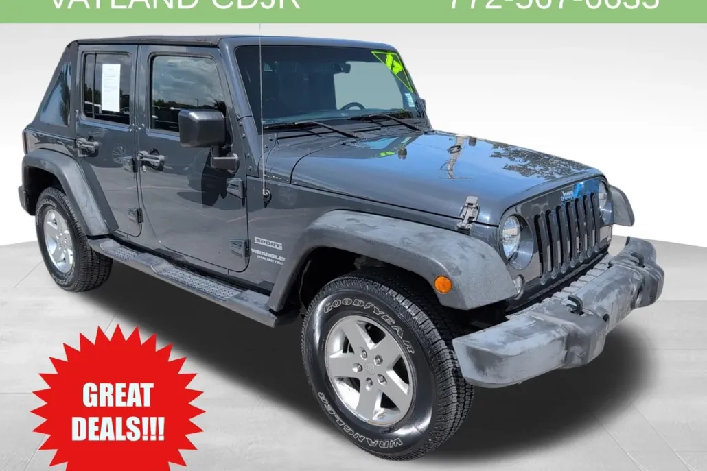 2017 Jeep Wrangler Unlimited Sport photo 1