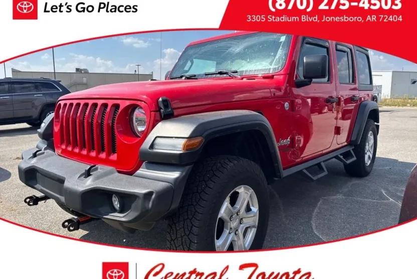 2019 Jeep Wrangler Unlimited Sport S photo 1