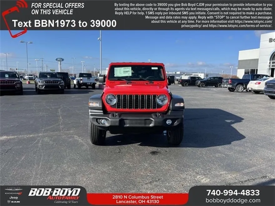 2025 Jeep Wrangler Sport S photo 1