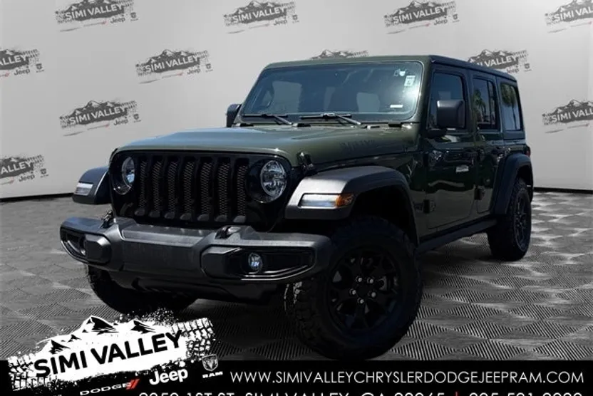 2021 Jeep Wrangler Unlimited Willys photo 1