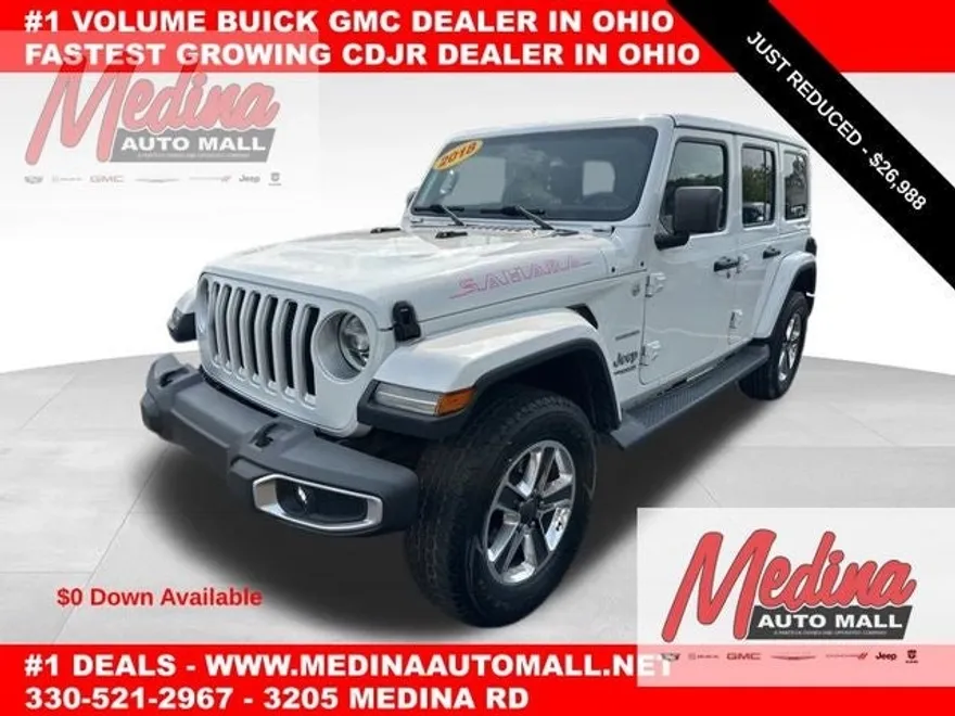 2018 Jeep Wrangler Unlimited Sahara photo 1