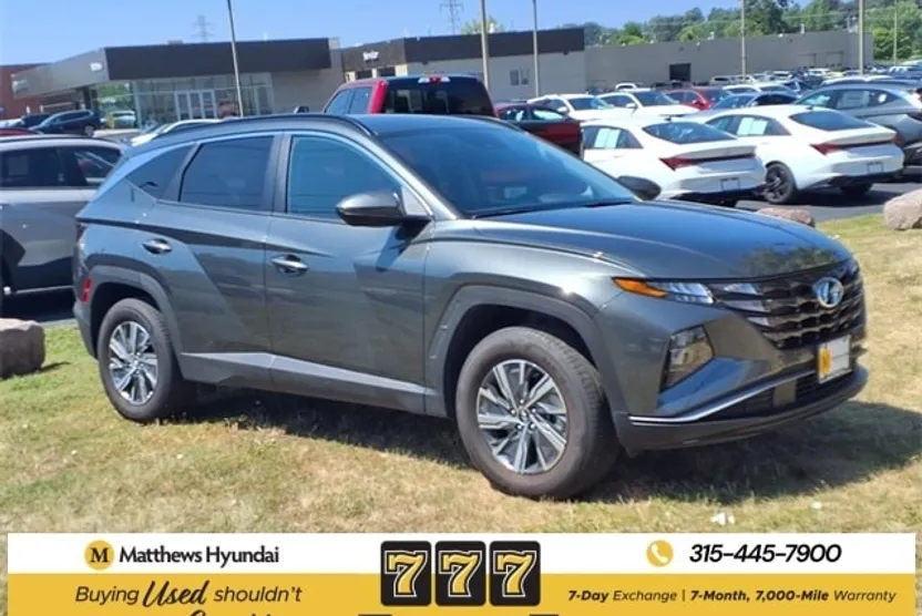 2024 Hyundai Tucson Hybrid Blue photo 1