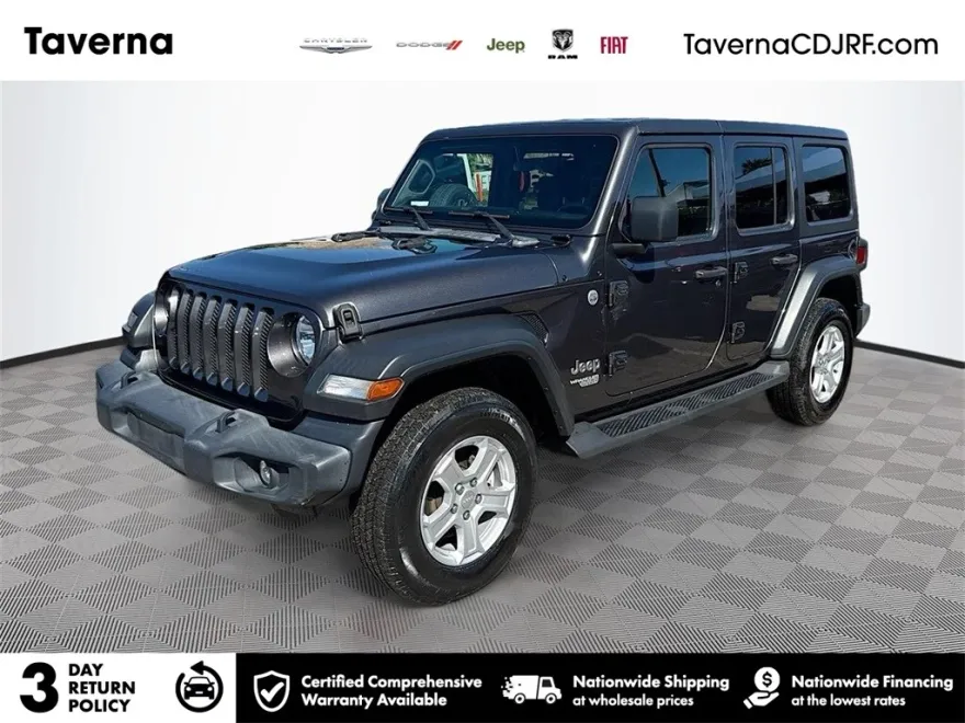 2021 Jeep Wrangler Unlimited Sport S photo 1