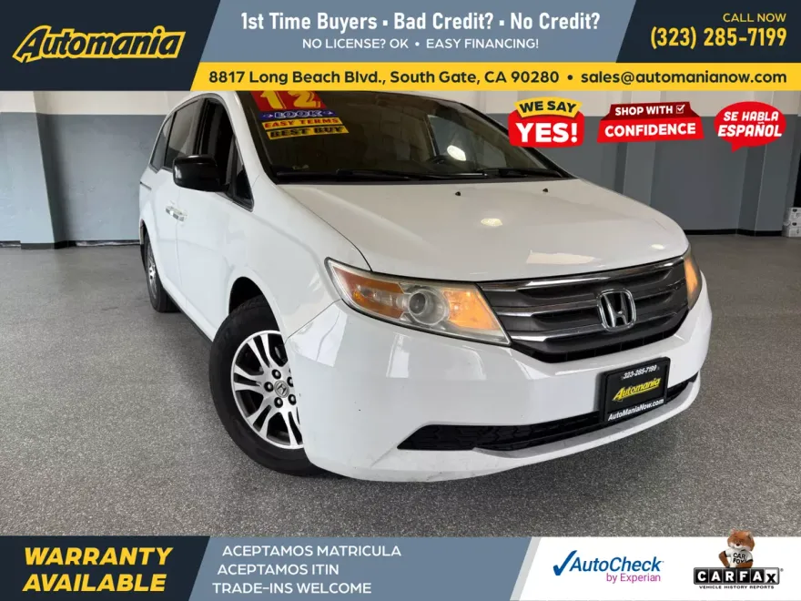 2012 Honda Odyssey EX-L photo 1