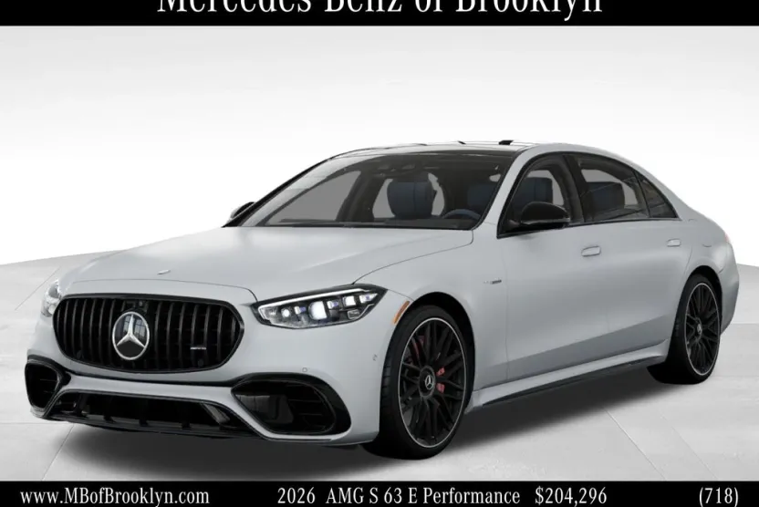 2026 Mercedes Benz S 63 e AMG photo 1