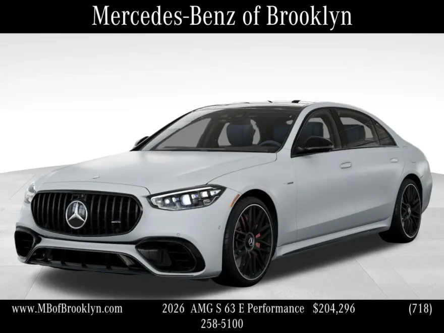 2026 Mercedes Benz S 63 e AMG photo 1