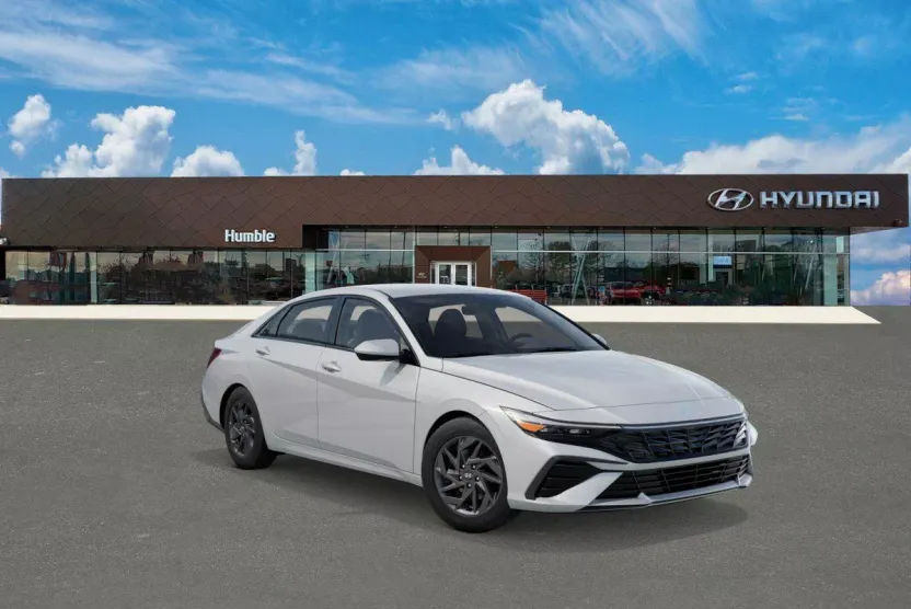 2025 Hyundai Elantra Hybrid Blue photo 1
