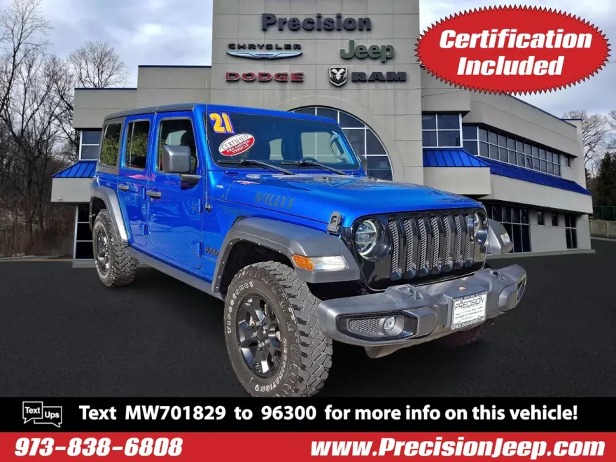 2021 Jeep Wrangler Unlimited Willys photo 1
