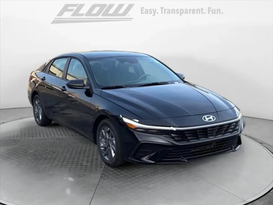 2025 Hyundai Elantra Hybrid Blue photo 1