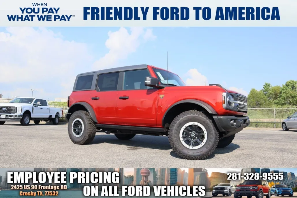 2023 Ford Bronco Base Big Bend Black Diamond Outer Banks Badlands Wildtrak Everglades photo 1