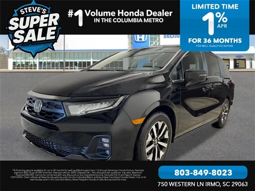 2026 Honda Odyssey EX-L photo 1