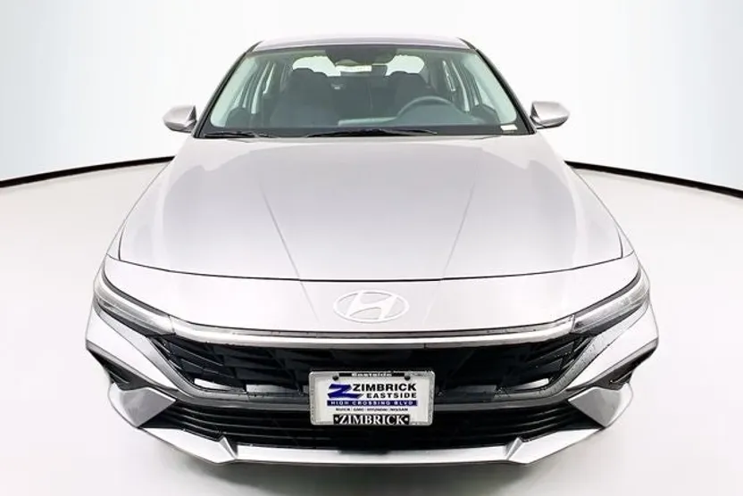 2025 Hyundai Elantra Hybrid Blue photo 1