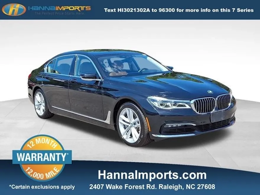 2018 Bmw 750i xDrive Sedan photo 1