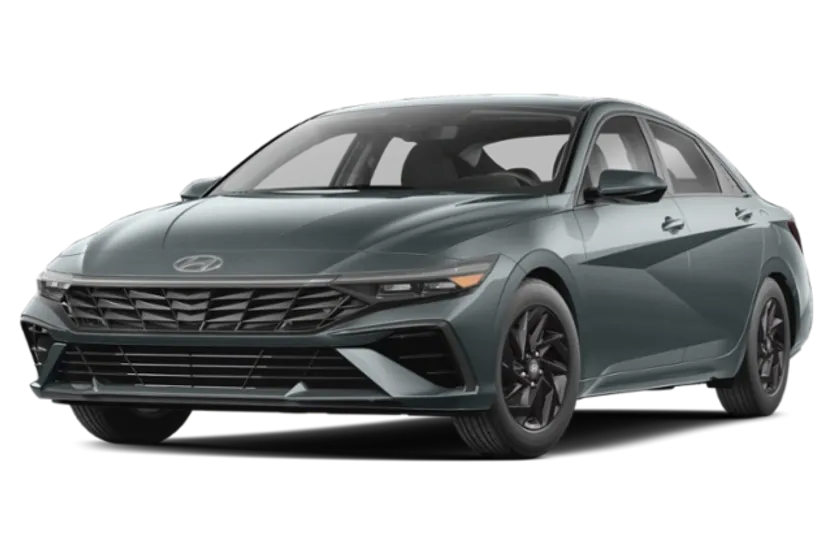 2024 Hyundai Elantra Hybrid Blue photo 1