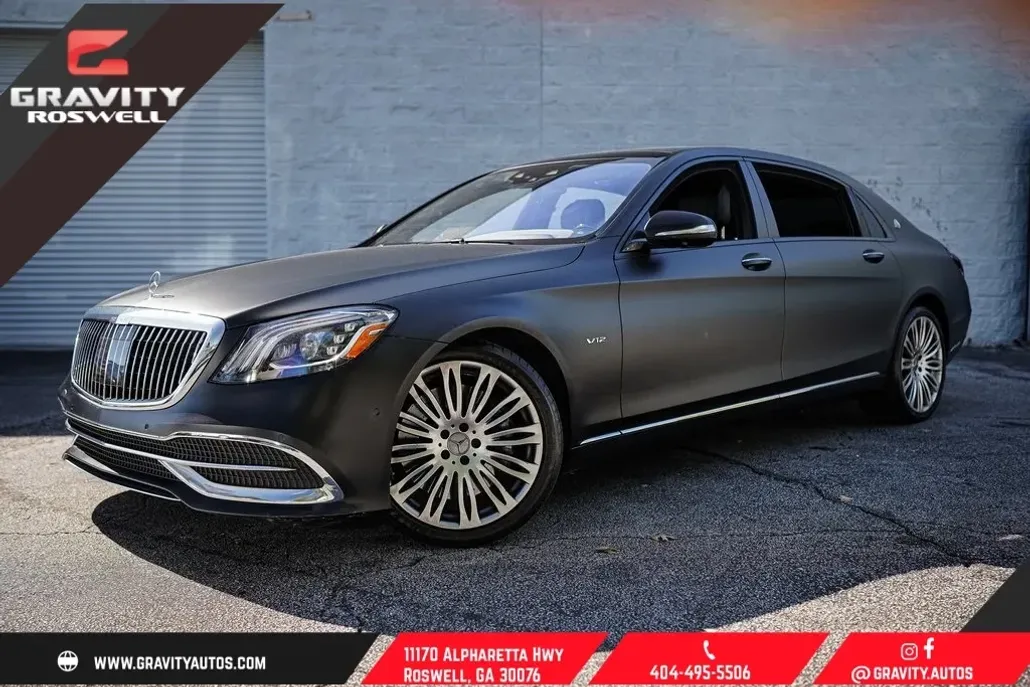 2019 Mercedes Benz S Maybach 650 photo 1