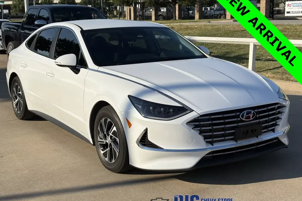2023 Hyundai Sonata Hybrid Blue photo 1