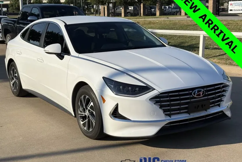 2023 Hyundai Sonata Hybrid Blue photo 1
