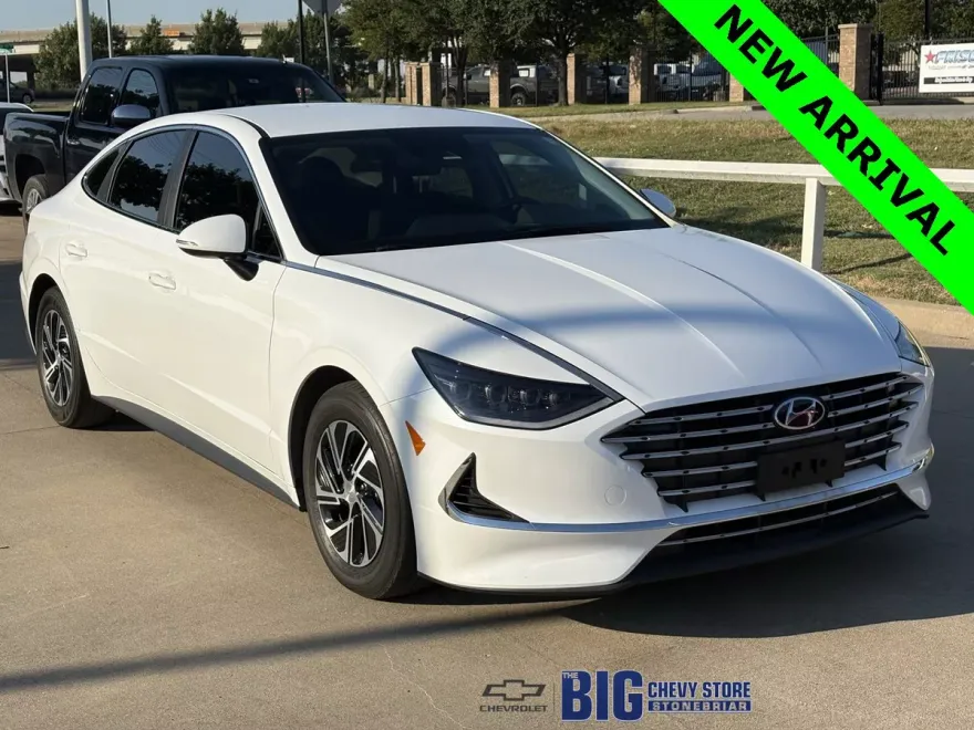 2023 Hyundai Sonata Hybrid Blue photo 1